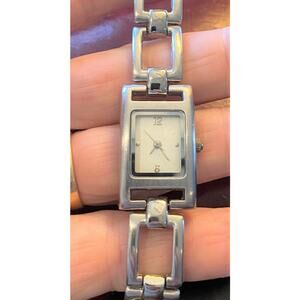 Women's 20mm Brushed Metal Watch, Bracelet Band
